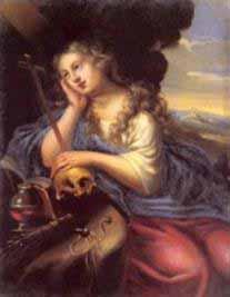 Simon  Vouet Penitent Mary Magdalene oil painting image